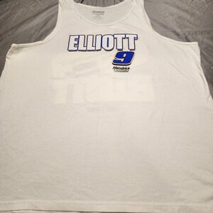 NASCAR‎ Chase Elliott Hendricks Napa Racing #9 Size 2XL Sleeveless T Shirt White